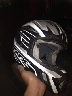 Dirt bike helmet
