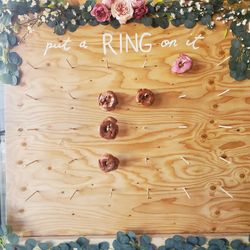 Wedding Donut Board 