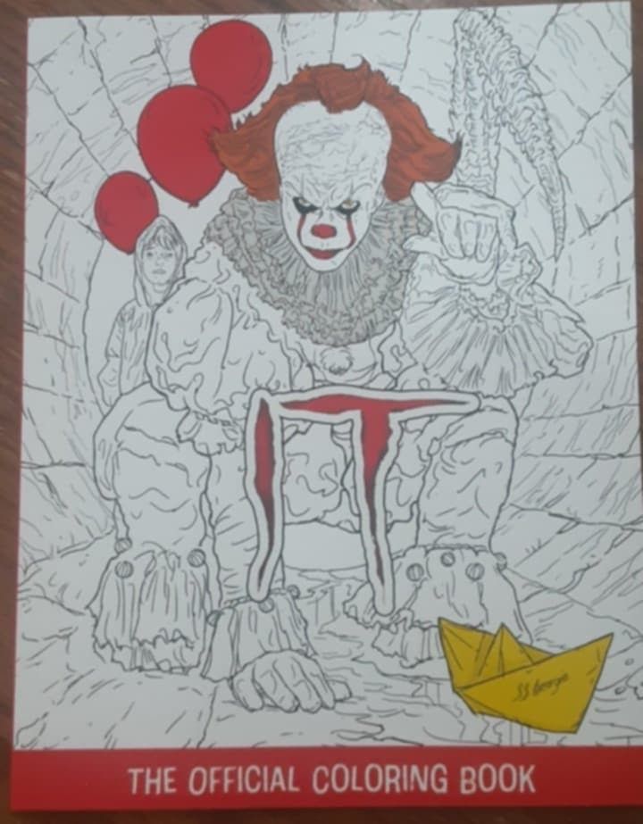 New IT Advanced Coloring Book