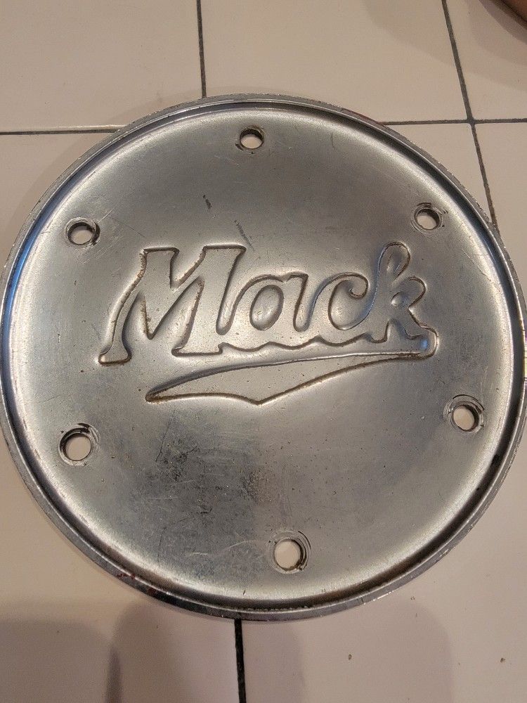 Mack Truck Vintage Firetruck Emblem