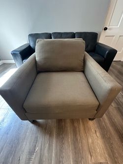 Soft Green Arm Chair