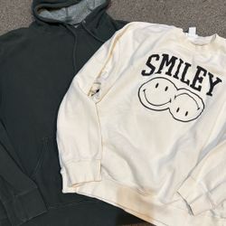 HOODIE & SWEATSHIRT: MENS Size LARGE