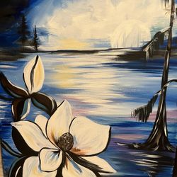 Lagoon Magnolias 
