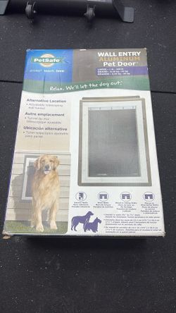 Petsafe Wall Entry Aluminum Pet Door