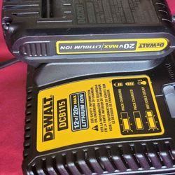 Dewalt Battery And Charger 20V