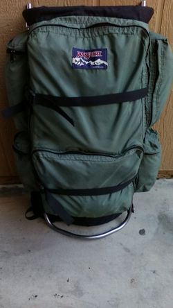 Vintage Jansport hiking backpack