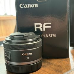 Canon RF 50 F1.8