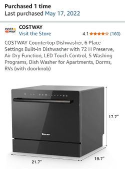 Countertop Dishwasher