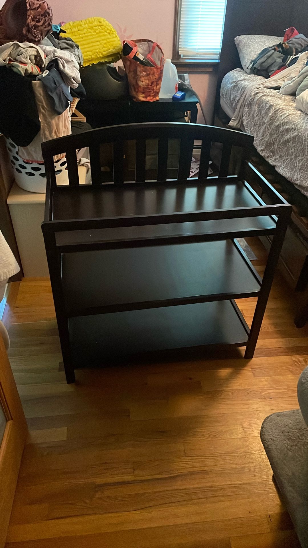 Baby changing station