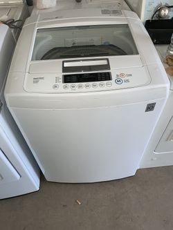 LG washer and dryer gas