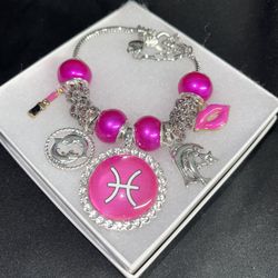 Pisces Zodiac Bracelet 