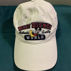 Brand New Vintage Walt Disney World Parks Embroidered 1971 Mickey Mouse Adjustable Adult Hat