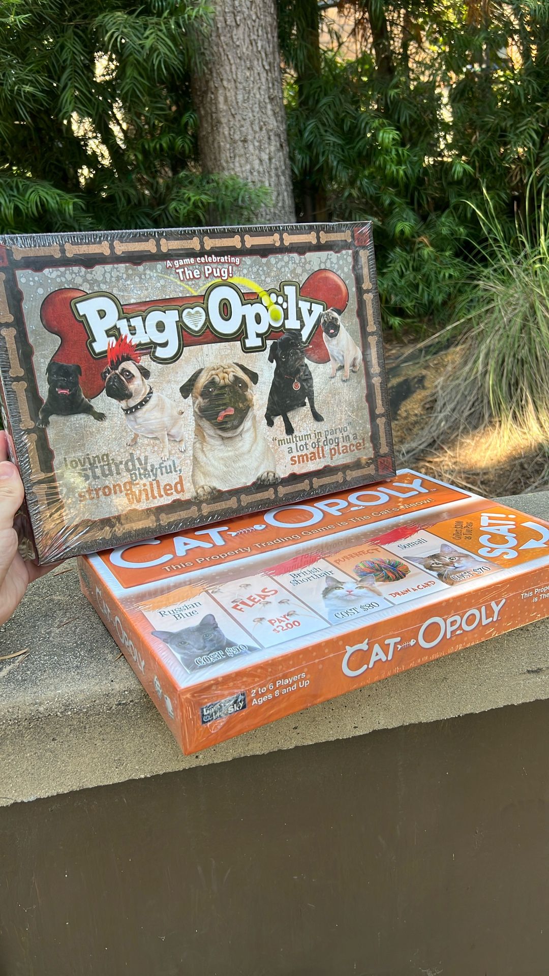 Dog-o-poly and Cat-o-poly Board Games