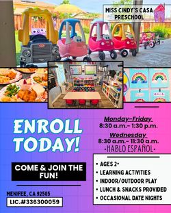 Licensed In-home Preschool