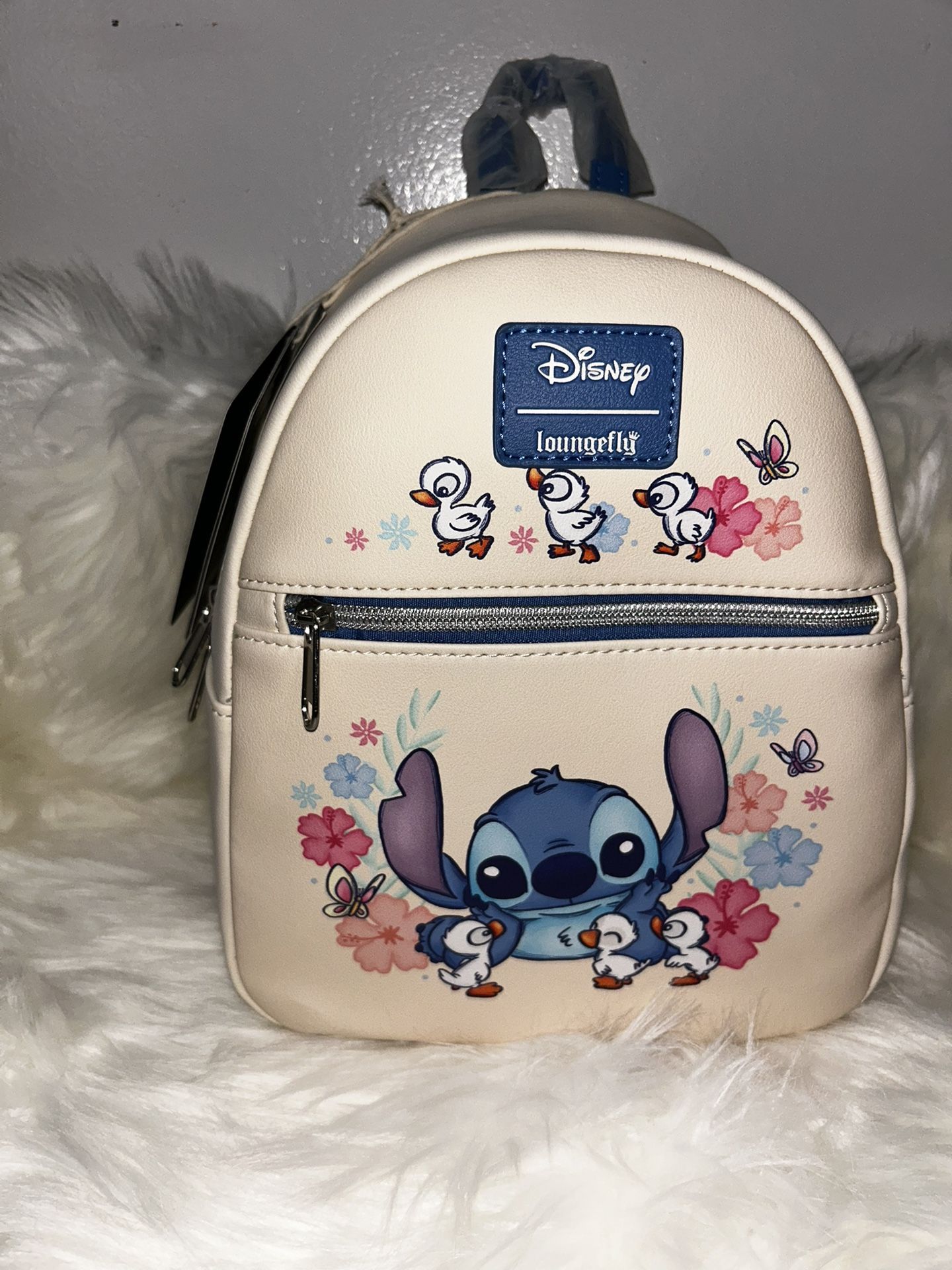 Loungefly Disney Lilo & Stitch Stitch With Ducks Mini Backpack