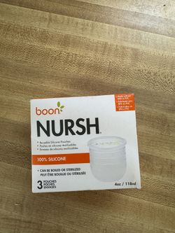 Baby Boon Nursh Silicone Pouches