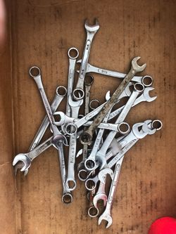 Various 7/16” wrenches.