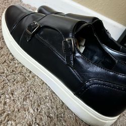 NY&C buckled Oxford sneakers