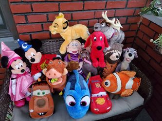 Lot of Disney Plushes All $19 Each