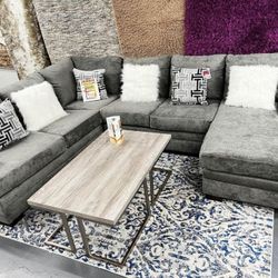 Fabric Livingroom Furniture Sectional Couches Sofa 🛋 
