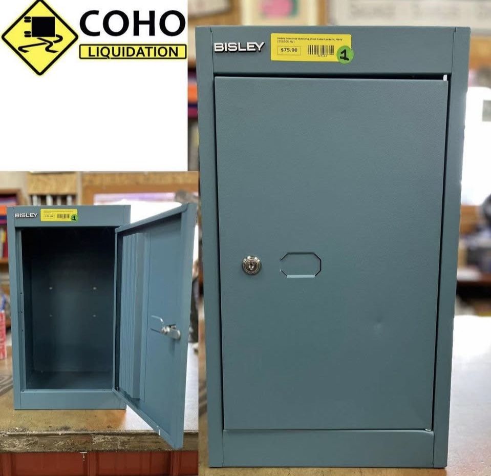 Stackable Steel Cube Locker