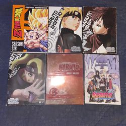 Naruto DVD Box Sets Lot