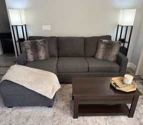 Ashley Gardiner L-Shape Sofa w/ Reversible Chaise