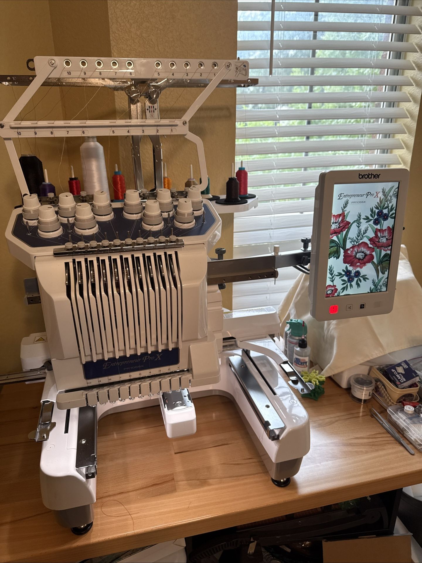 Brother Entrepreneur Pro 1055x Embroidery Machine