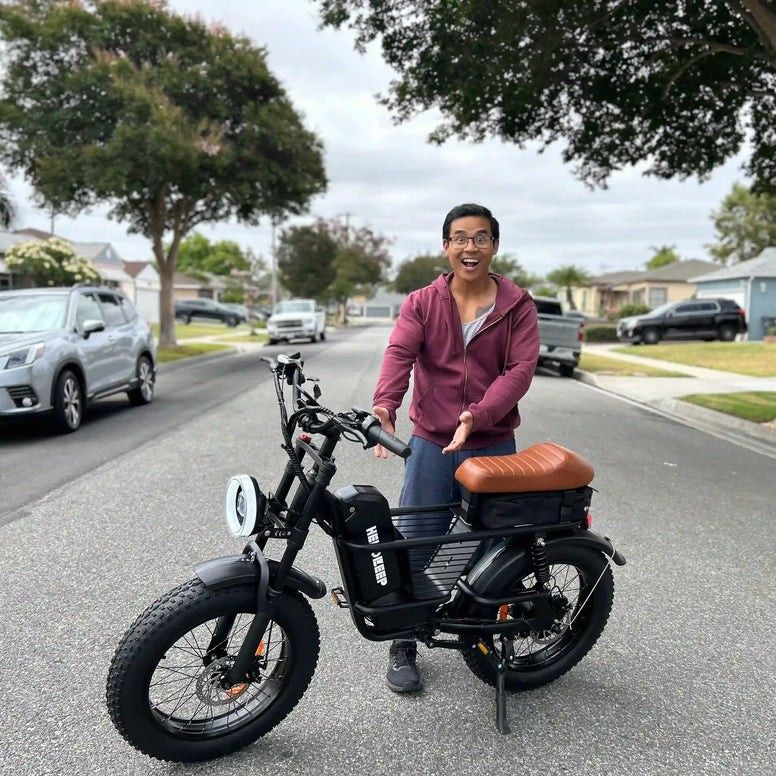 3000 Watt Dual Motor Ebike Helokeep Cargo