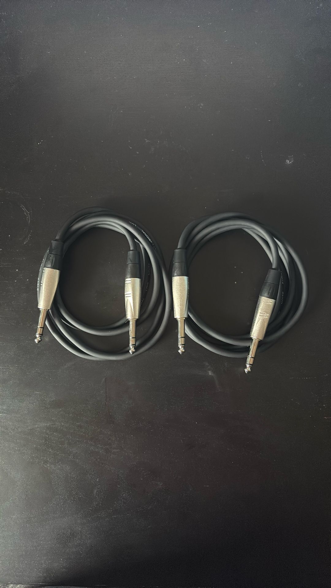 Hosa HSS005 Pro Balanced REAN 1/4-Inch TRS Interconnect Cable, 5-FeetHosa HSS005 Pro Balanced REAN 1/4-Inch TRS Interconnect Cable, 5-Feet