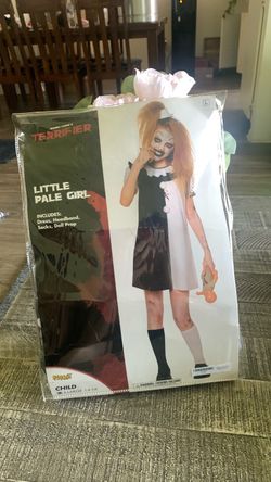 Little Pale Girl Halloween Costume
