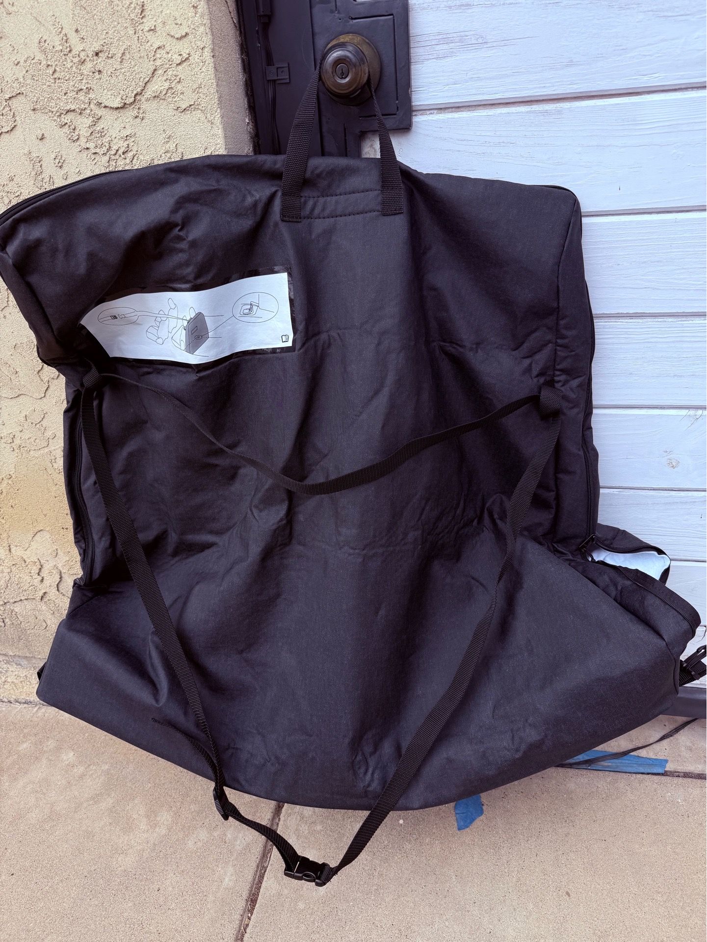 Jeep hard top panel bag