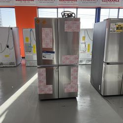 SAMSUNG QUAD DOOR FRIDGE