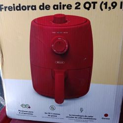 2qt Air Fryer. Red. New.  In Box