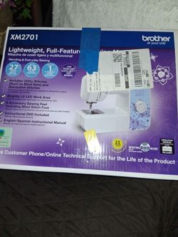 XM2701
Brother XM2701 Sewing & Quilting Machine