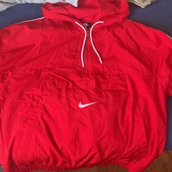 Nike Windbreaker (Red size medium) 