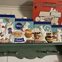 Pillsbury Doughboy Canister Cookie Jars 