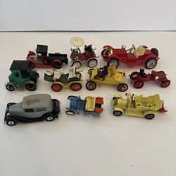 10 Vintage Car Truck Lot KMC Norev JMK And More Most Need Repairs