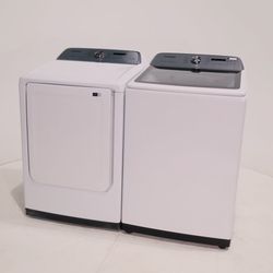 New Samsung Electric Washer and Dryer