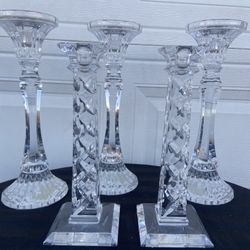 Crystal Candleholders
