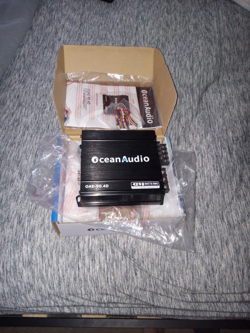 720 Watt 432 Channel Amplifier Ocean Audio