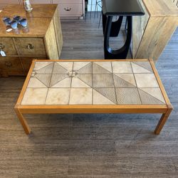 Variety Of MCM Wood Coffee Table / Mid Century Slatted Bench / Danish / Teak