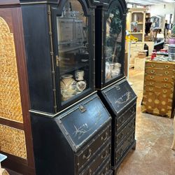 Matching China Display Cabinets Jasper Set 