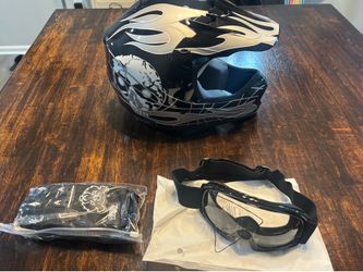 Motorcycle Helmet Kids Medium New