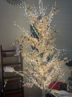 Cherry blossom light up tree