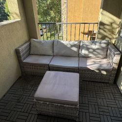 Outdoor sectional Couch Seating