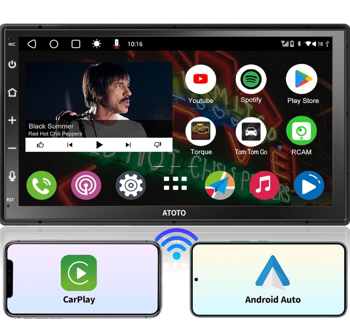 7" Double DIN Car Stereo