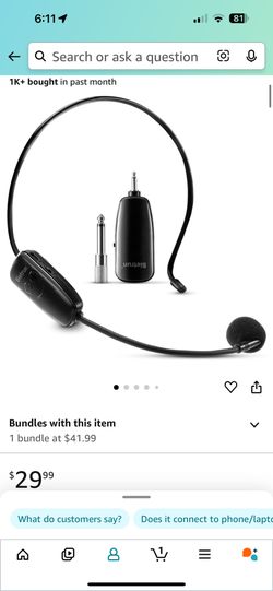 Bietrun Wireless Microphone