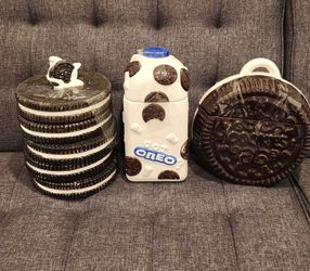 Vintage Oreo Cookie Jars (3)