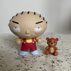 Rare Kidrobot Family Guy Stewie with Rupert 2010; No Box